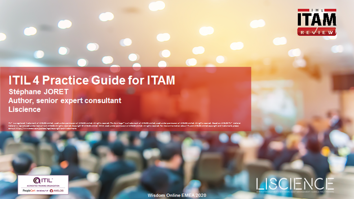 Pratique ITAM d’ITIL® 4 au Wisdom Online EMEA 2020